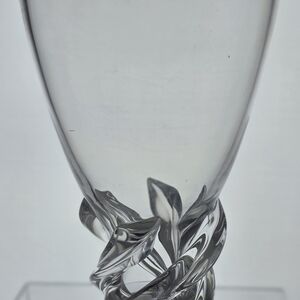 Elegant Clear Glass Vase